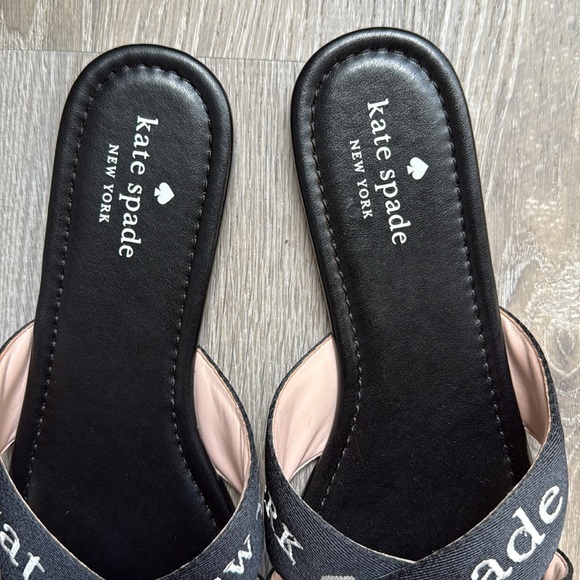 NEW Kate Spade Piper Slide Blk  11 - Picture 4 of 8